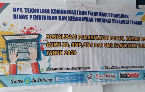 Sosialisai Pemanfaatan Portal Rumah Belajar di SMAN 1 Ampana Kota