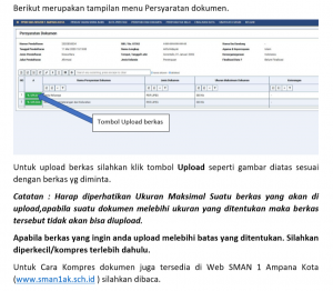 tata cara pendaftaran ppdb sman 1 ampana kota