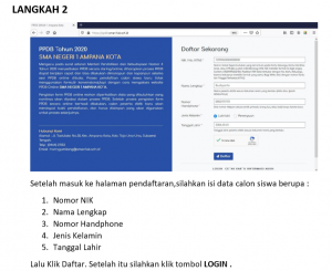 tata cara pendaftaran ppdb sman 1 ampana kota