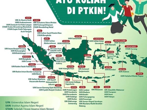 Jalur Seleksi Prestasi Akademik Nasional Perguruan Tinggi Keagamaan Islam Negeri (SPAN-PTKIN)  2021 telah dibuka